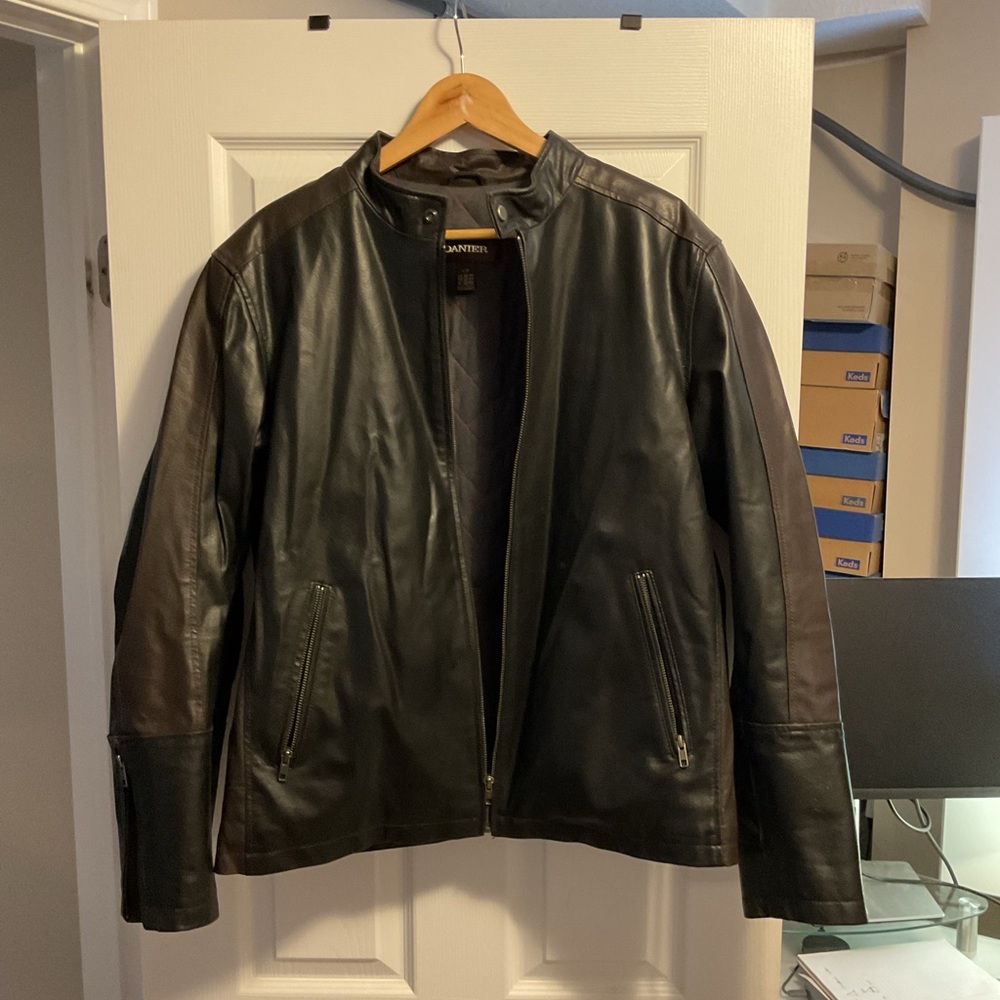 Danier Black Lightweight Jacket with Textured Finish